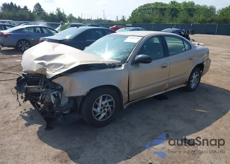 2003 Pontiac Grand Am Se1 z USA, uszkodzony, nr VIN 1G2NF52E23C332961